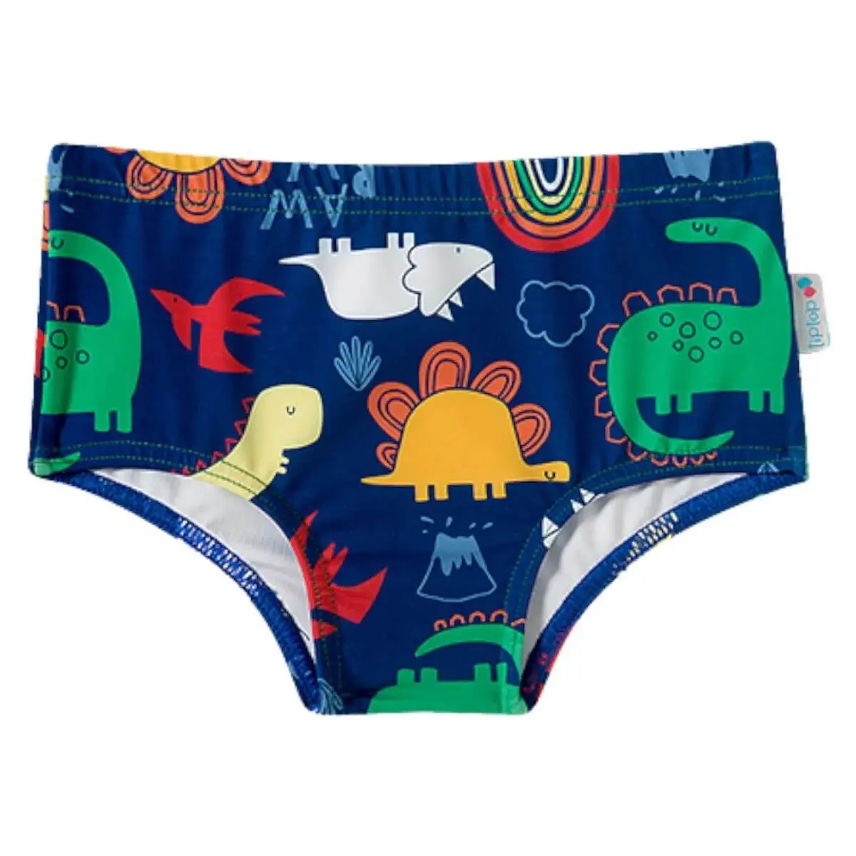 SUNGA TIP TOP COR AZUL ROYAL TEMA DINOSSAUROS